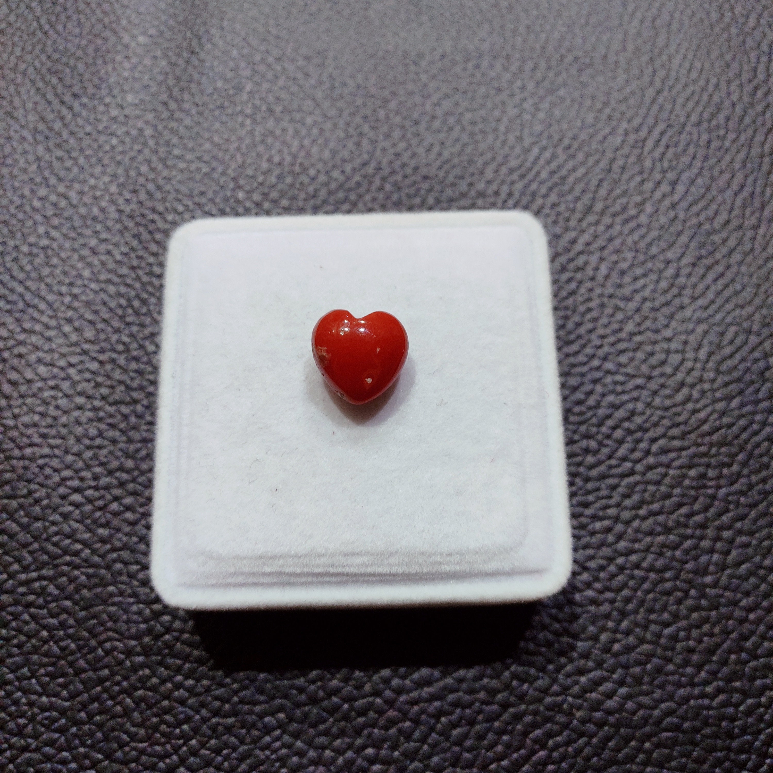 SALE ! Italian Red Coral Cabochon, 100% Natural Italian Red Coral Cabochon, Handmade Coral Gemstone, Coral Heart Shape For Jewelry Making,