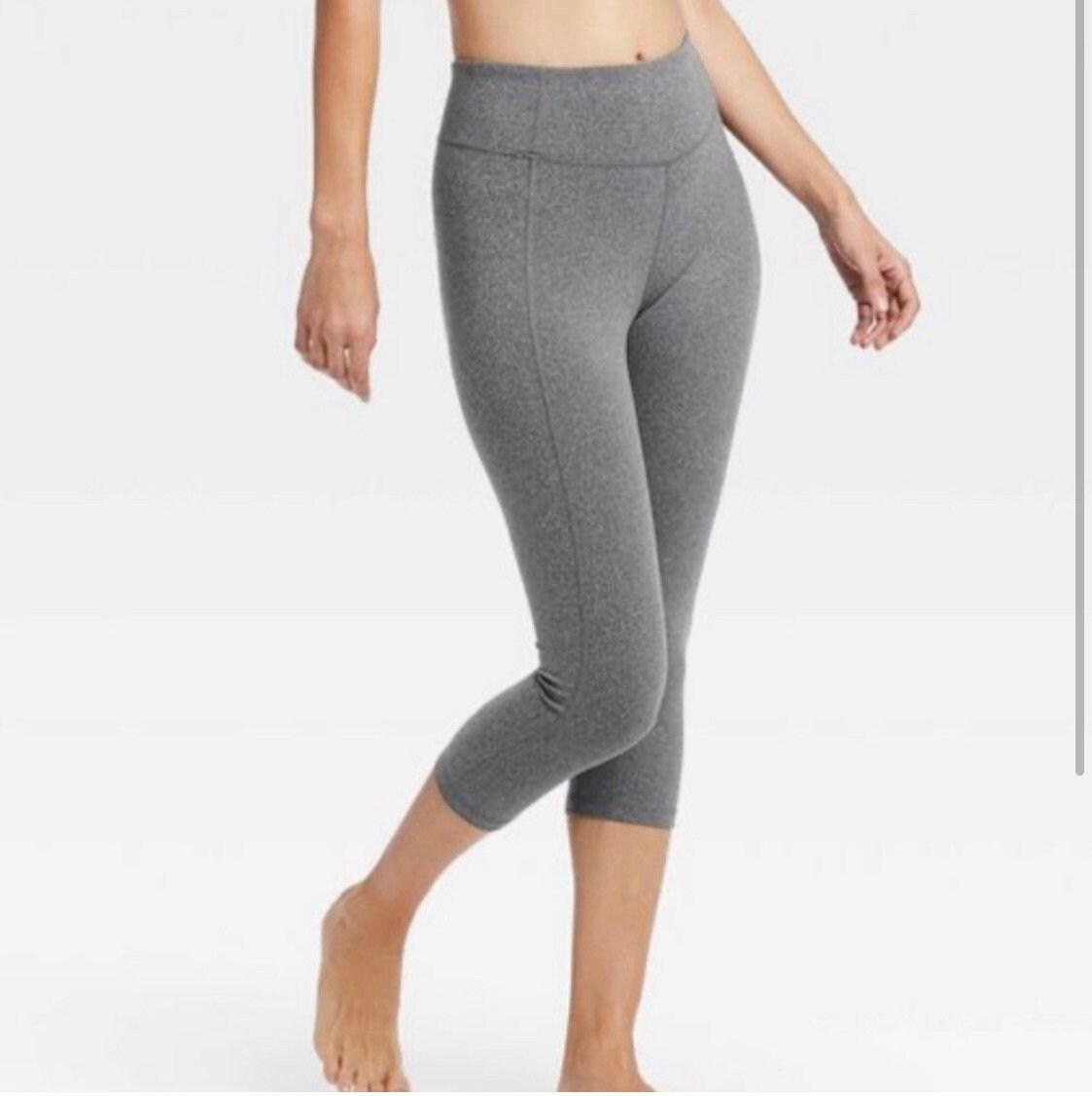 High-waisted Gray Knit \u0026 Stitch Apparel 