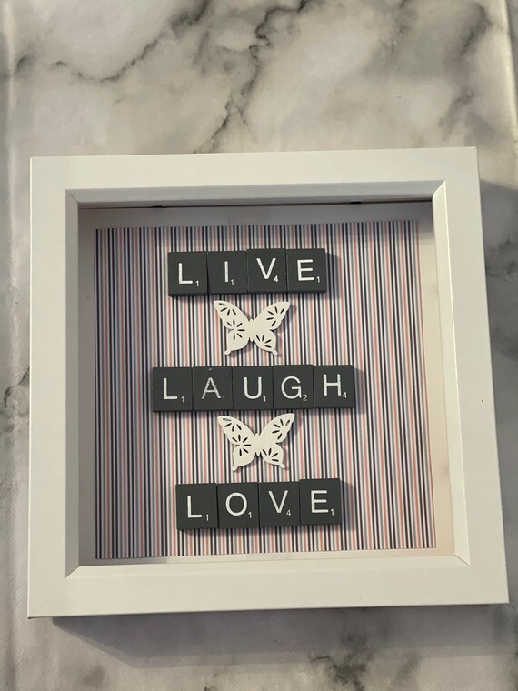 Live Laugh Love Frame Etsy