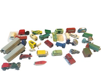 vintage matchbox car holder