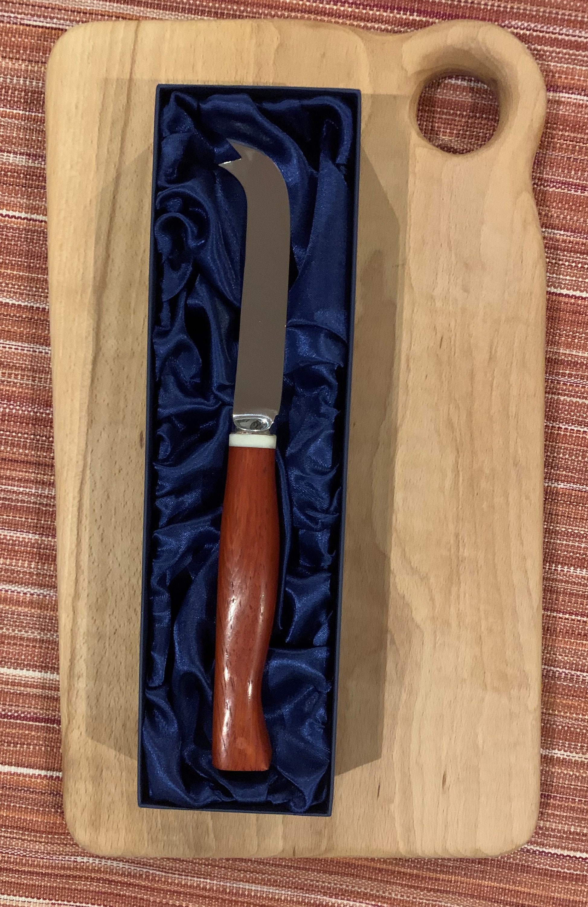 Cheese Knife Kit Padauk handle Etsy