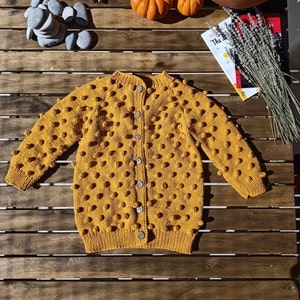 Baby boy mustard cardigan online