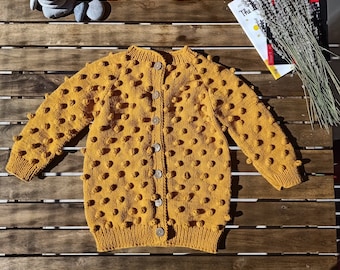 Girls popcorn cardigan store