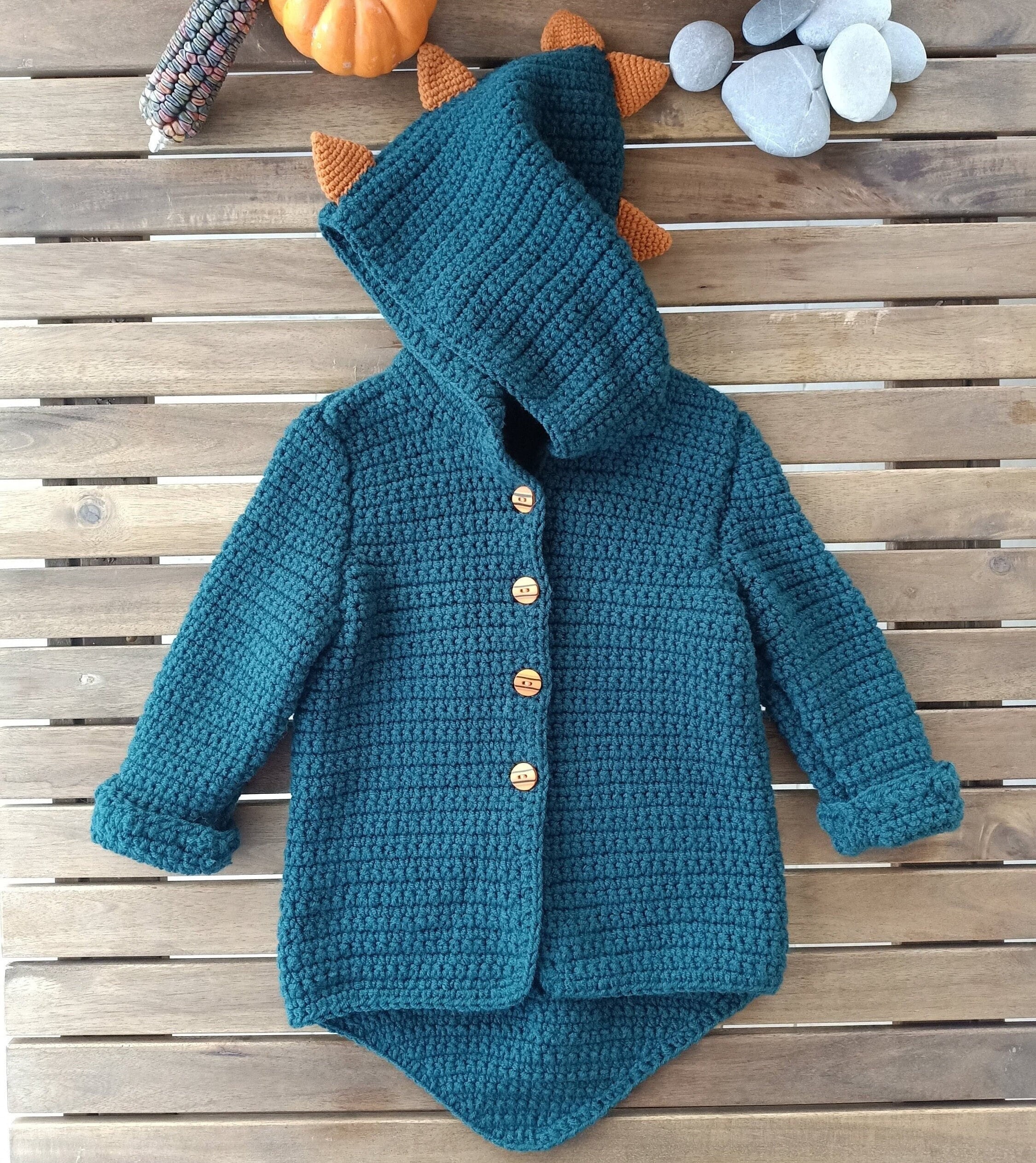 Dinosaur button clearance cardigan