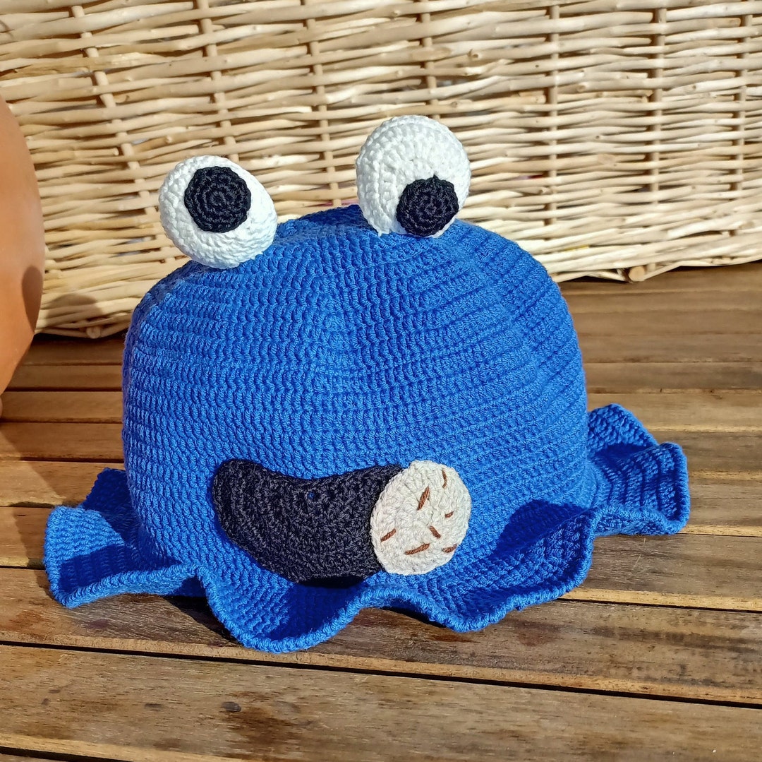 Cookie Monster Bucket Hat Totoro Bucket Hat Bear Bucket Hat Etsy