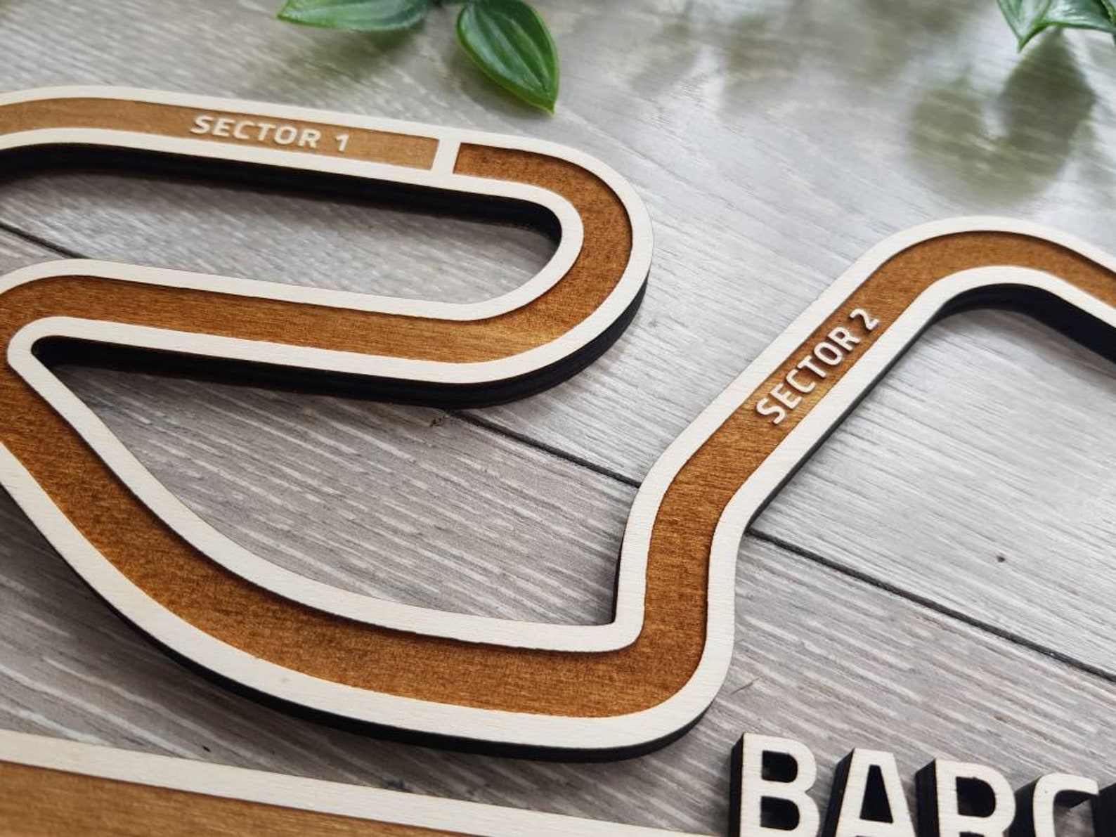 F1 Barcelona Race Track Wall Art/decor Etsy UK