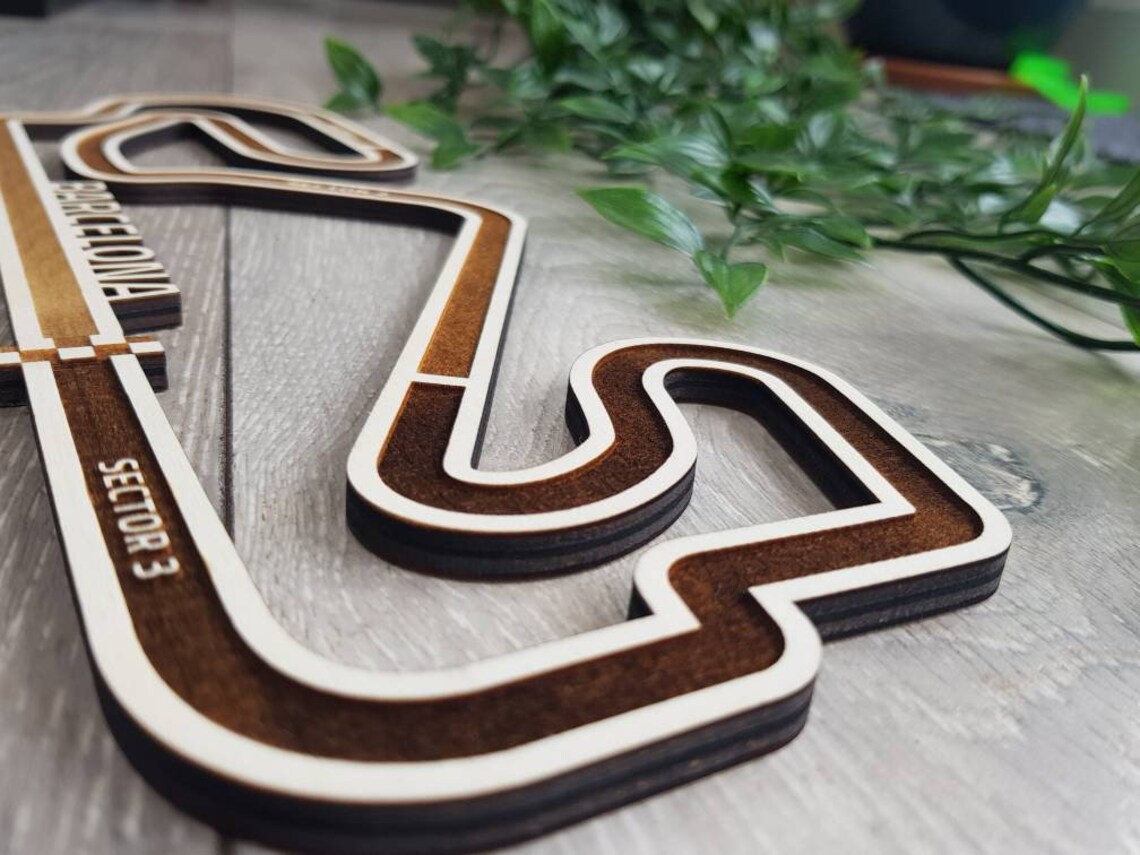 F1 Barcelona Race Track Wall Art/decor
