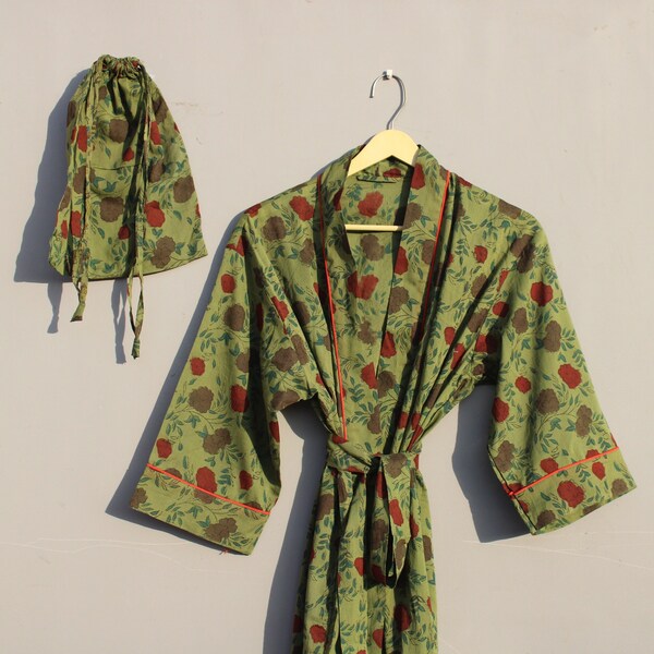 Indian Cotton Robe - Etsy