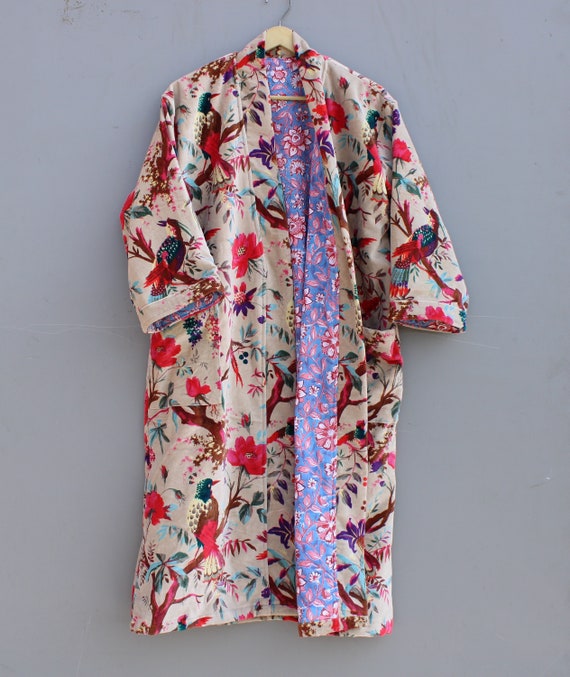 Winter Flowers Bath Robe Winter Flowers Bath Robe