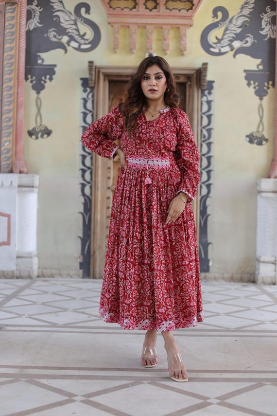 casual dress elegant floral Pink Print Midi Ivory Casual Dress with Shoulder Ties Ivory Blush Floral / XLarge main image 1