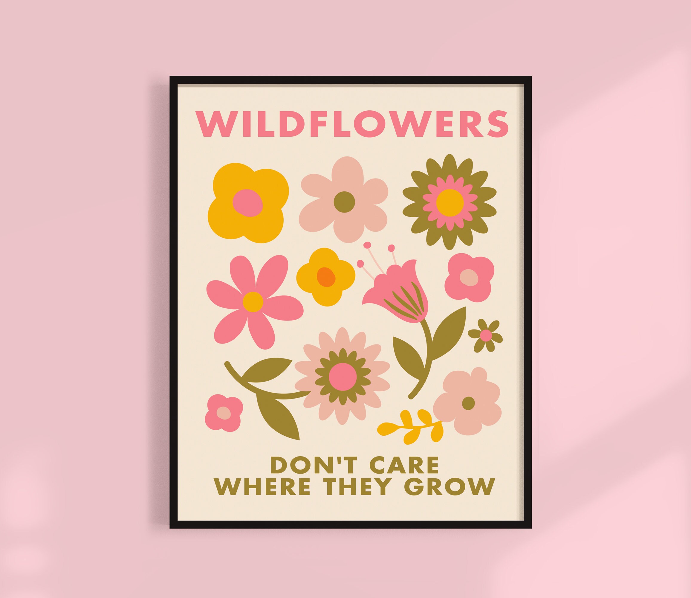 Dolly Parton Print Wildflowers Don't Care Where They Etsy