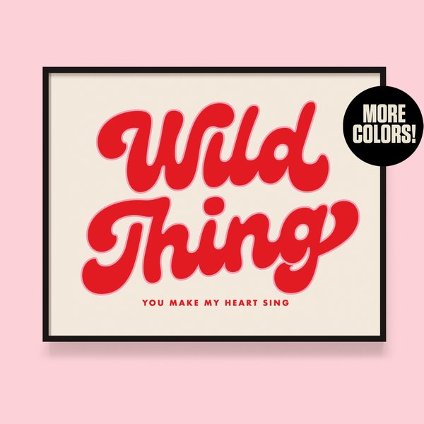 Wild Heart Sign - Etsy