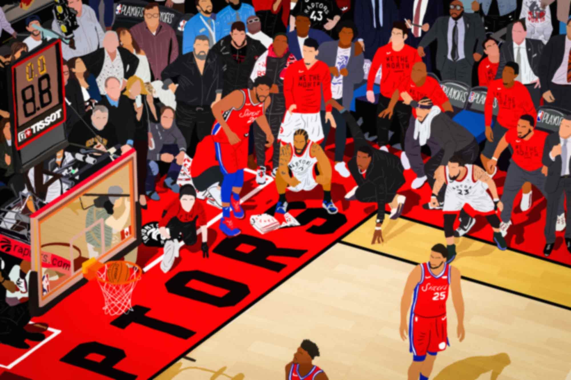 Kawhi shot photos sales