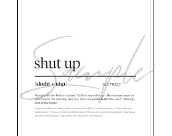 Custom Song Lyrics Print Any Lyrics Includes Spotify QR Scan