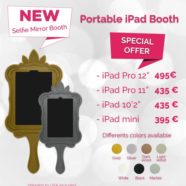 Selfie Mirror Booth - Portable Photo Booth