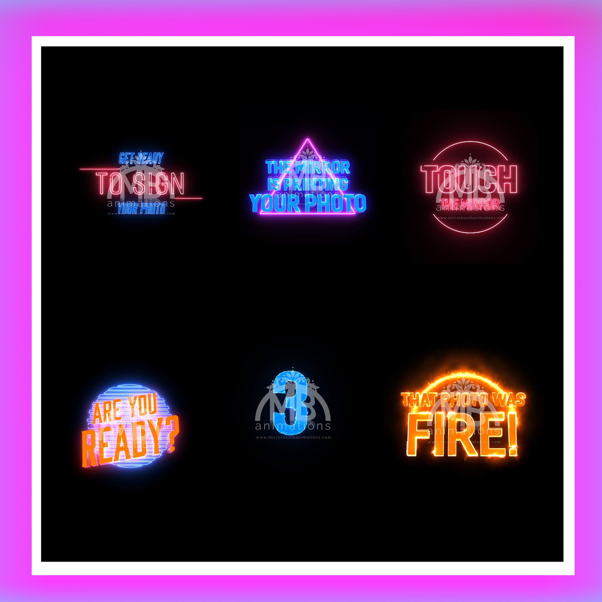 FX Set Mirror Booth Animations. FX Set Photobooth Mirror Booth ...