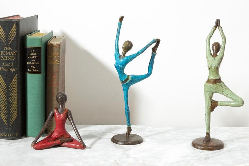 Bronze Yoga Tree Pose