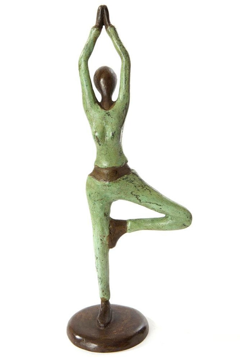 Bronze Yoga Tree Pose