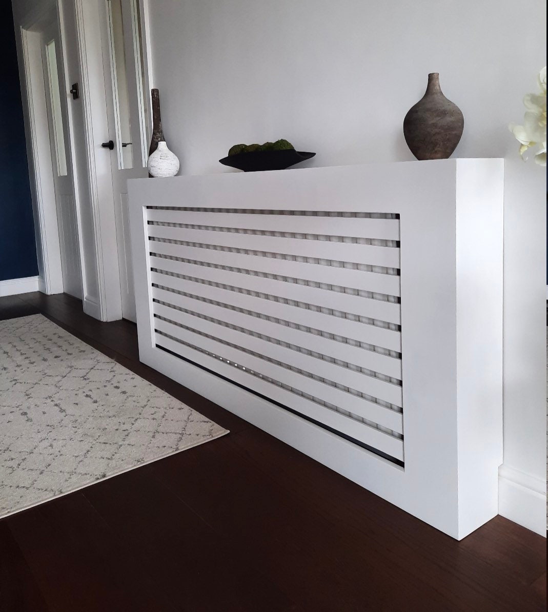 Blocked horizontal custom radiator cover Etsy