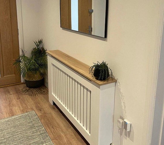 met tijd Min Pennenvriend Oak Top Custom Radiator Cover - Etsy