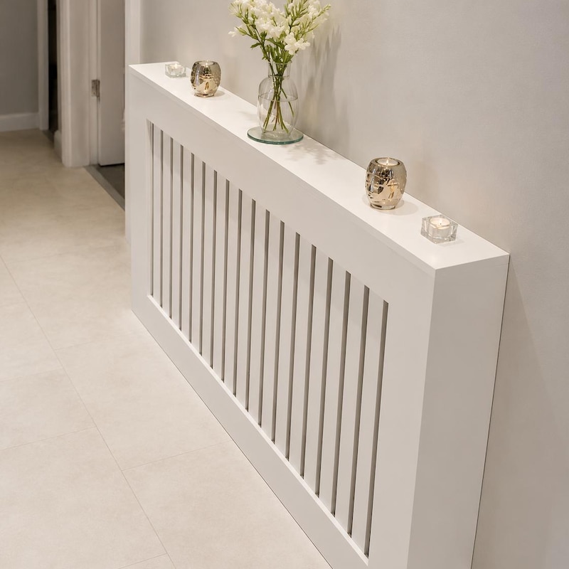 Wide Radiator Cover Radiator Cover Primed - Etsy UK