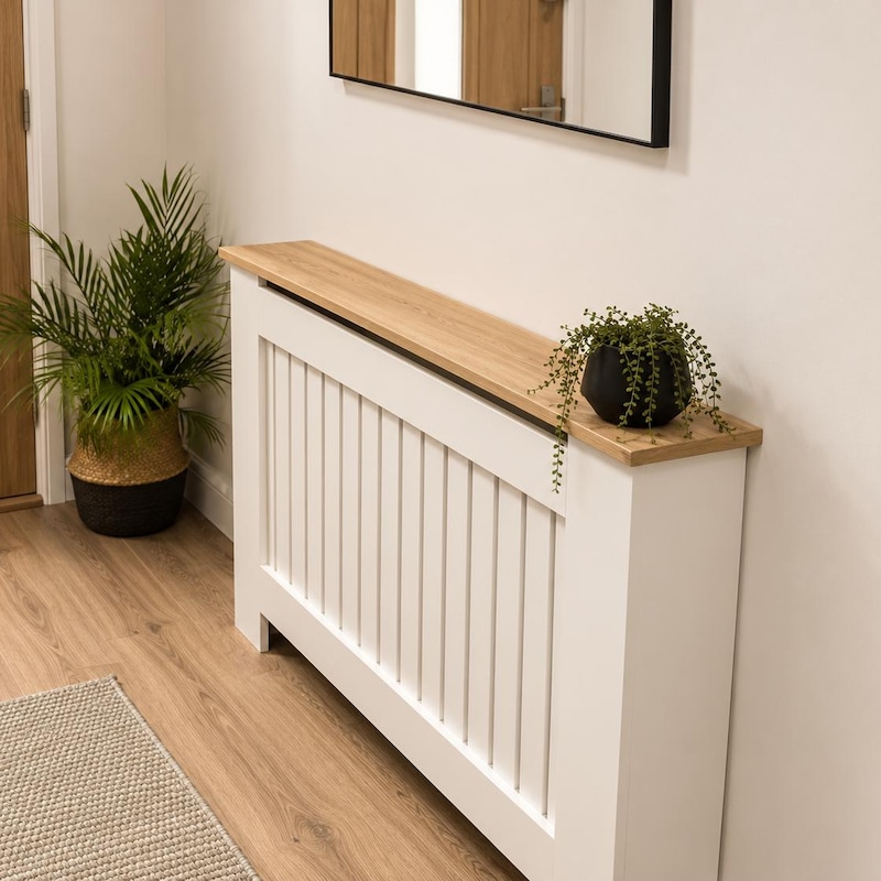 Wide Radiator Cover Radiator Cover Primed - Etsy UK