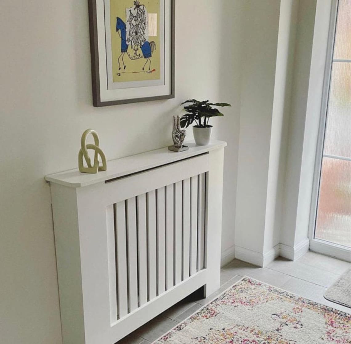 Vertical Custom Radiator Cover White - Etsy UK