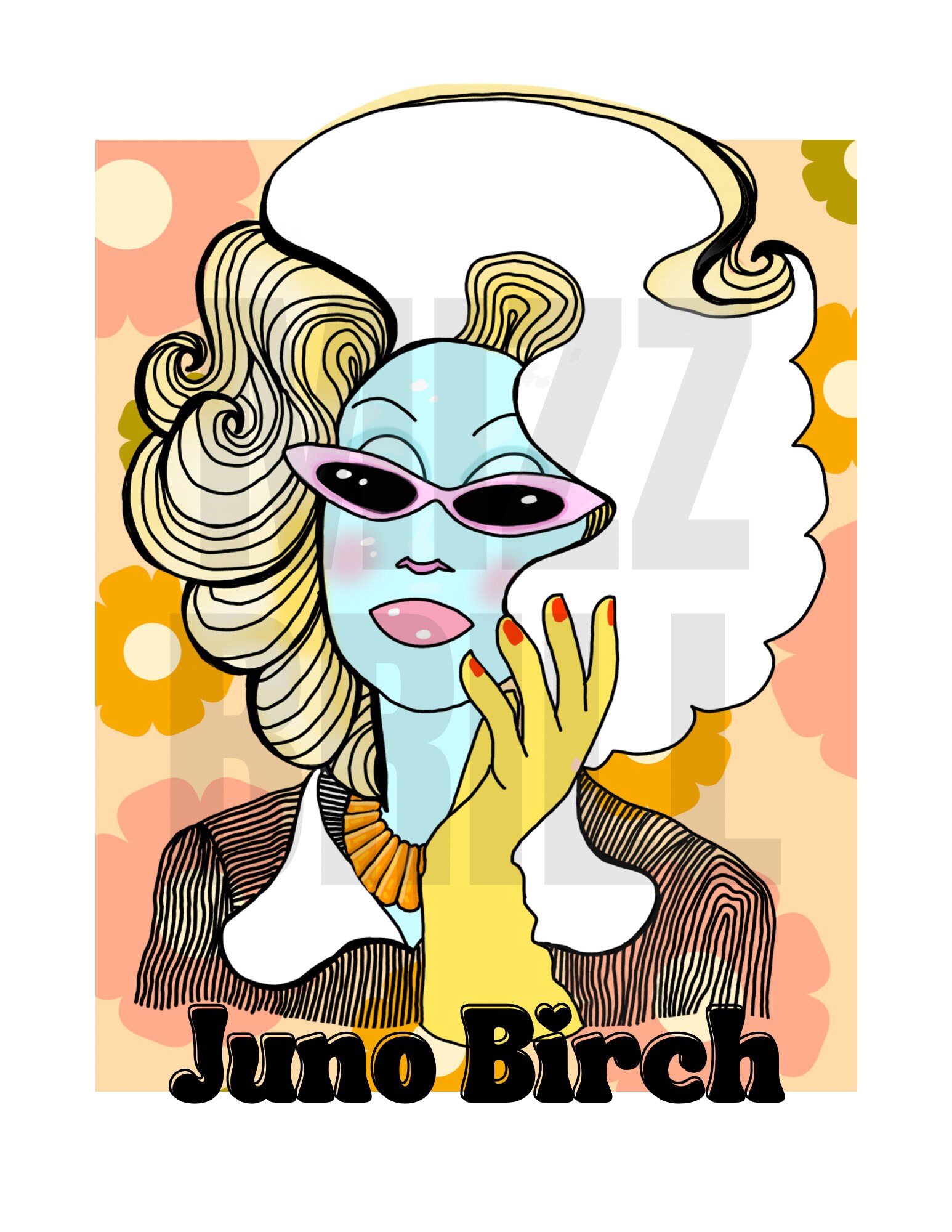 nudistcamps 3 Juno Birch Original Drawings, DIGITAL Downloads for Gifts, DIY - Plus  Bonus Birthday Card - Etsy