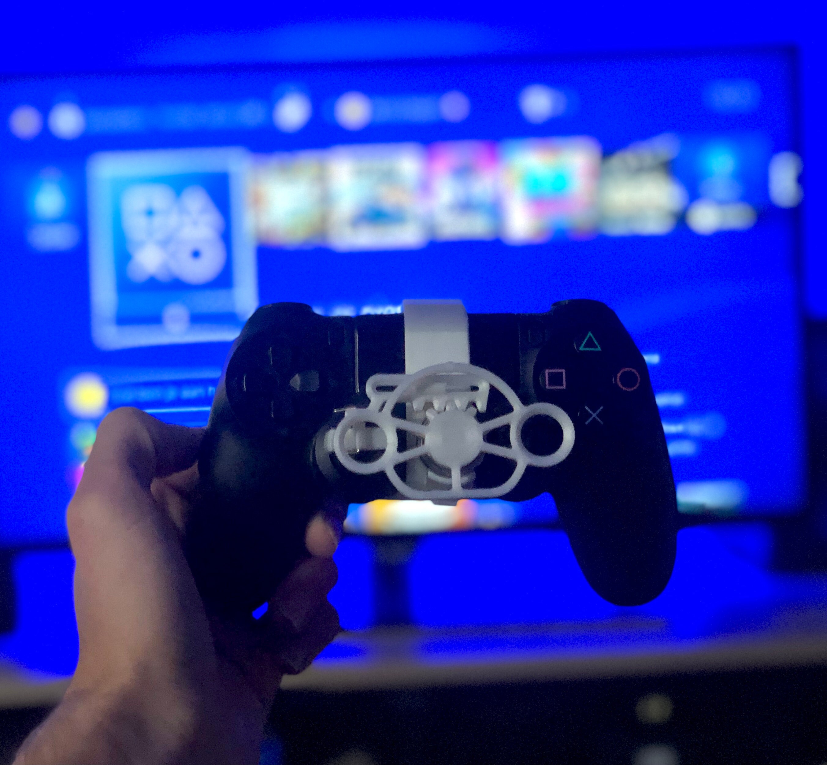 PS4 Mini Steering Wheel Controller 3D Printed Black/white 3D Etsy UK