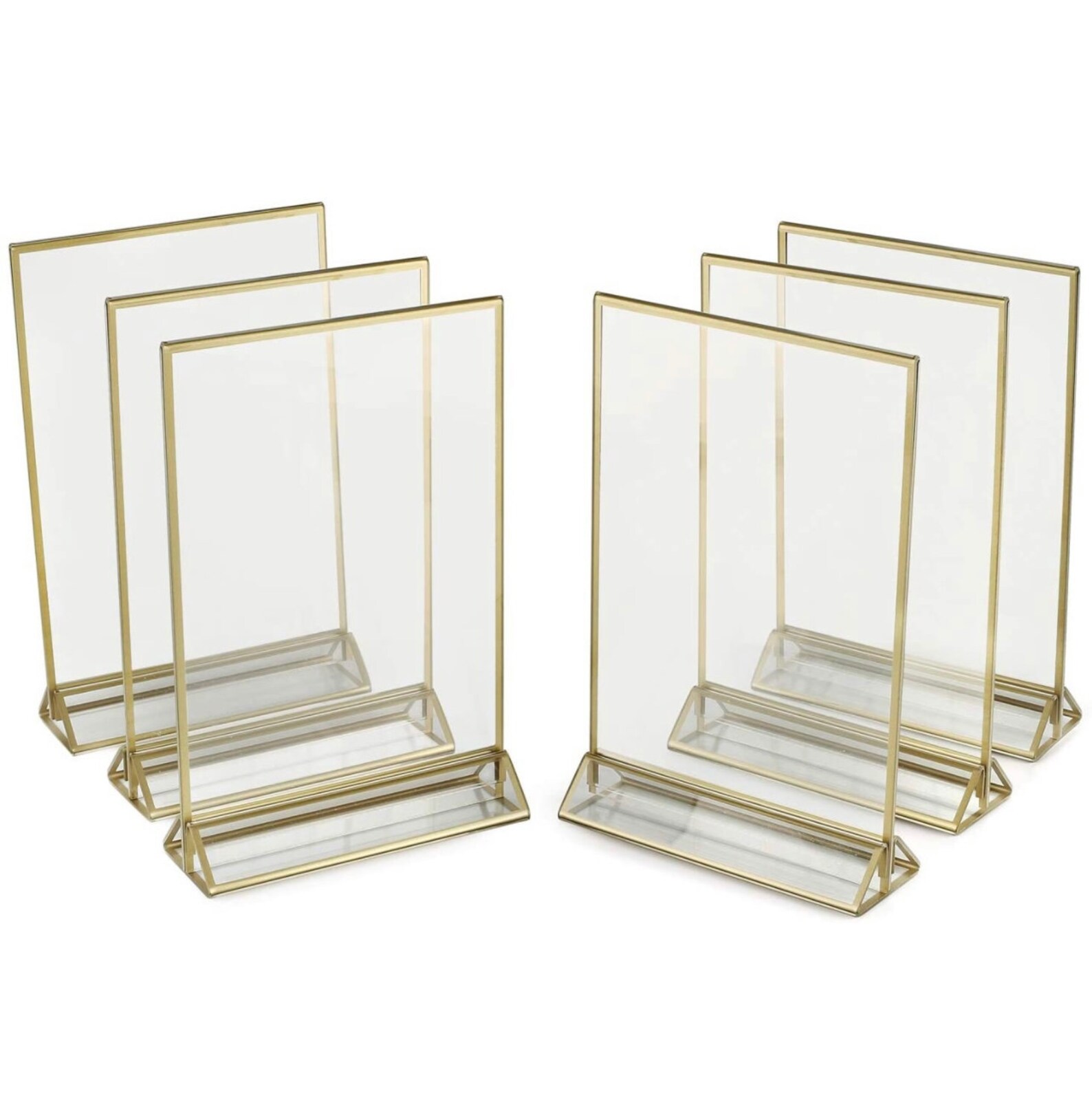 Gold Frame Table Numbers Etsy