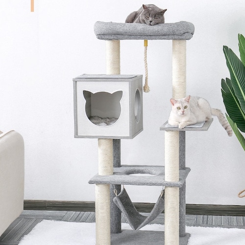 cat bed tower