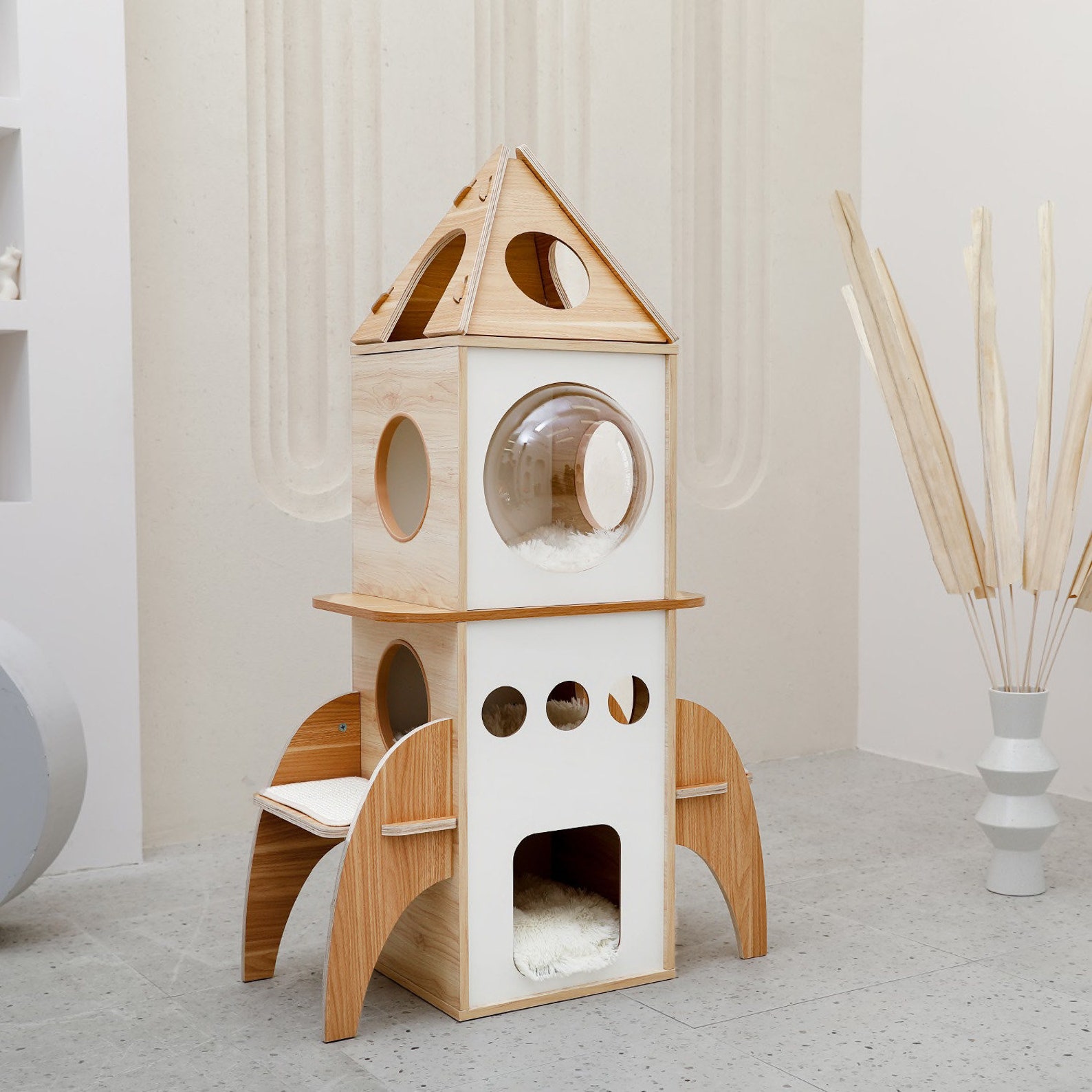 Katzenturm moderne Katzenmöbel Katzenregale - Il 1588xN.3282573717 Ijis