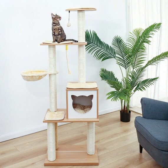 cat tree tower condo