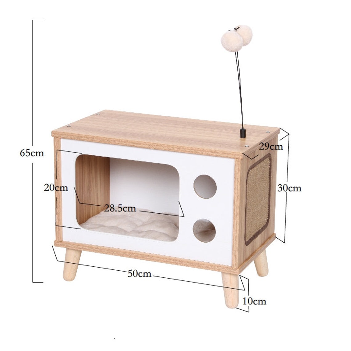 Tv cat bed cat condo cat couch Etsy