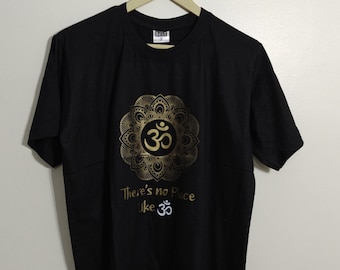 Om Mandala Print T-shirt