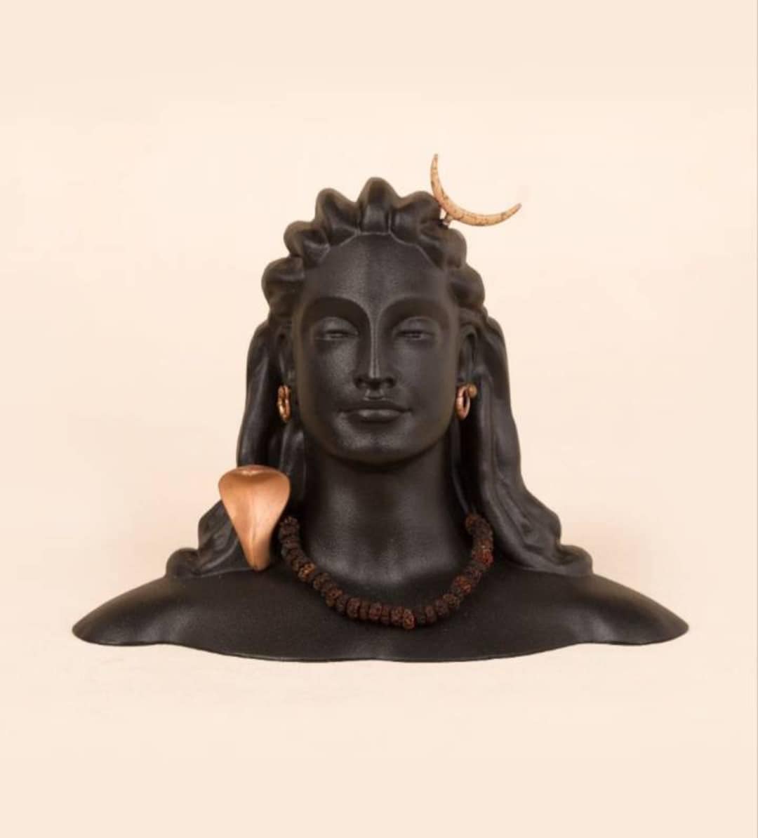 Adiyogi Shiva 6 Inch , Metal Statue , Miniature of 112 Feet Adiyogi