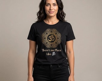 Om Mandala Print T-shirt