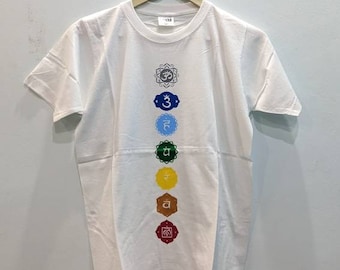 7 chakra t-shirt , Seven chakra Tees