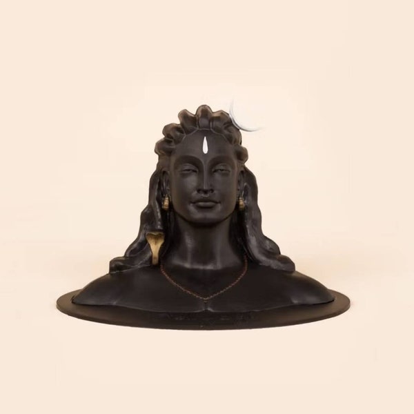 Adiyogi shiva - 4 pouces, miniature de 112 pieds statue Adiyogi, statue Isha adiyogi