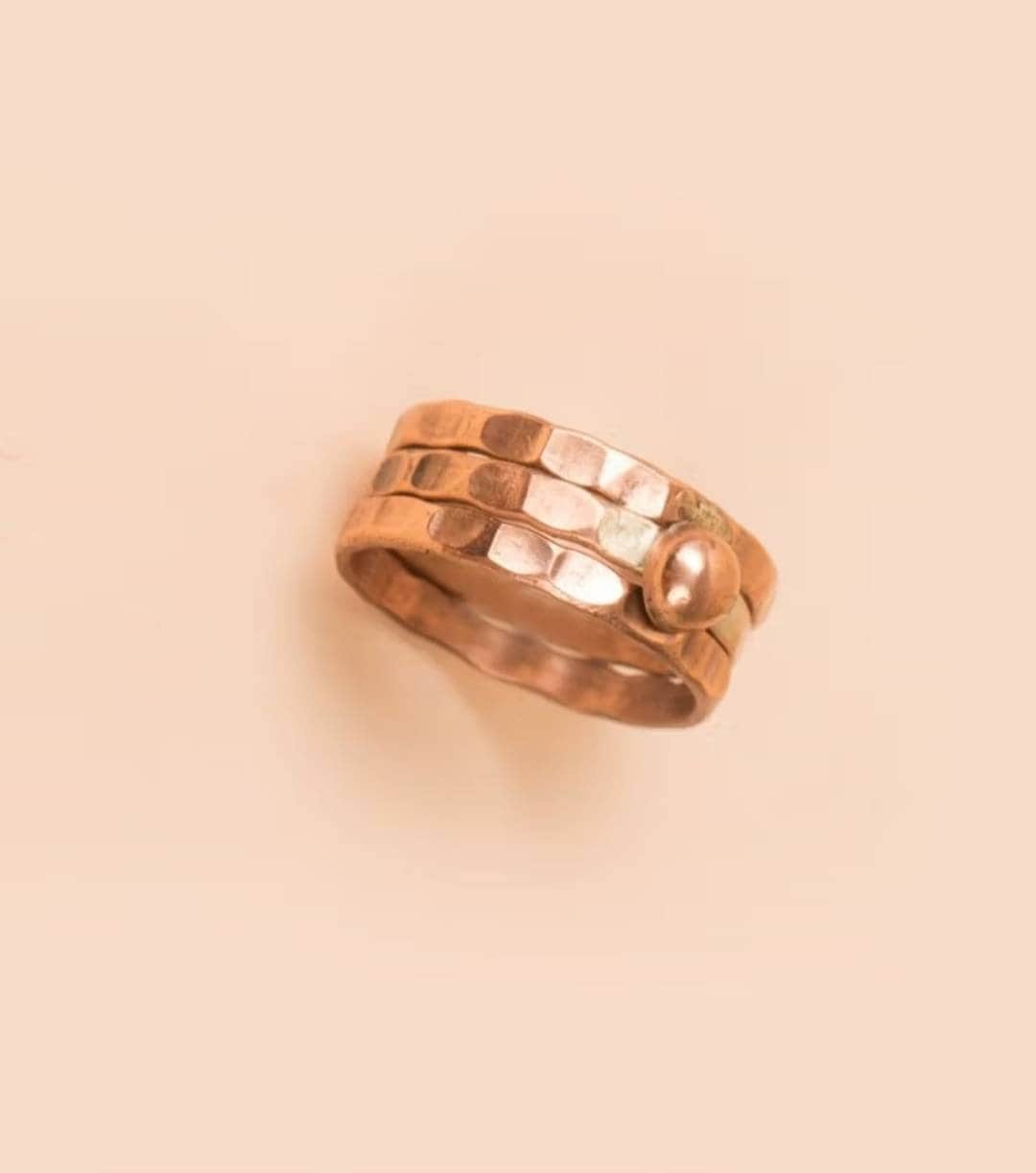 Consecrated Snake Ring, Copper -