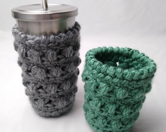 Chunky Crochet Cup Cozy