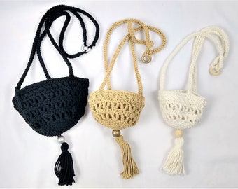 Boho Beaded Plant Hanger