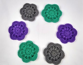 Crochet Floret Face Scrubbies