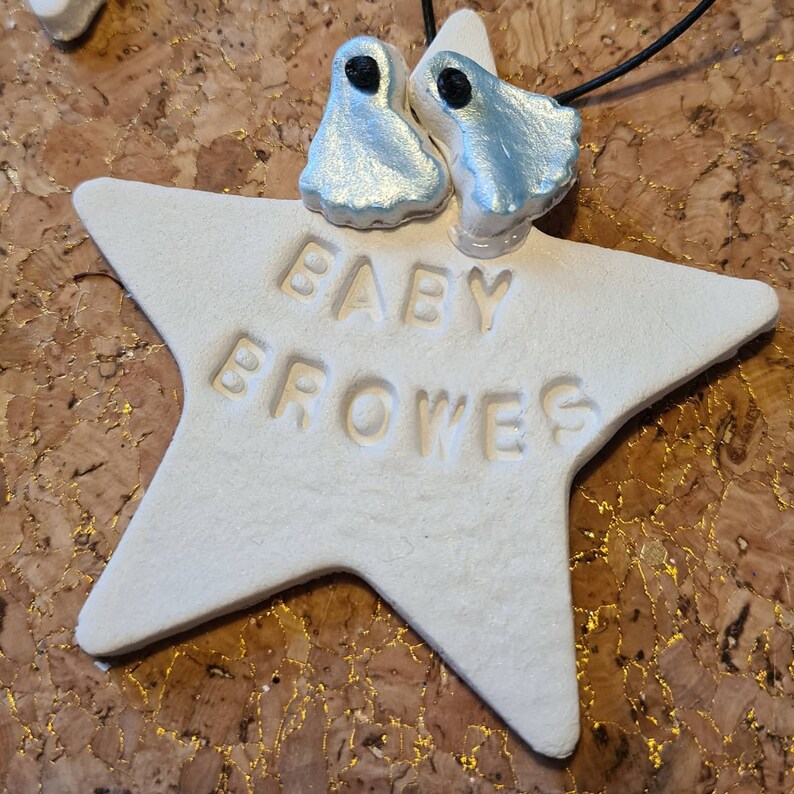 Personalised clay tag