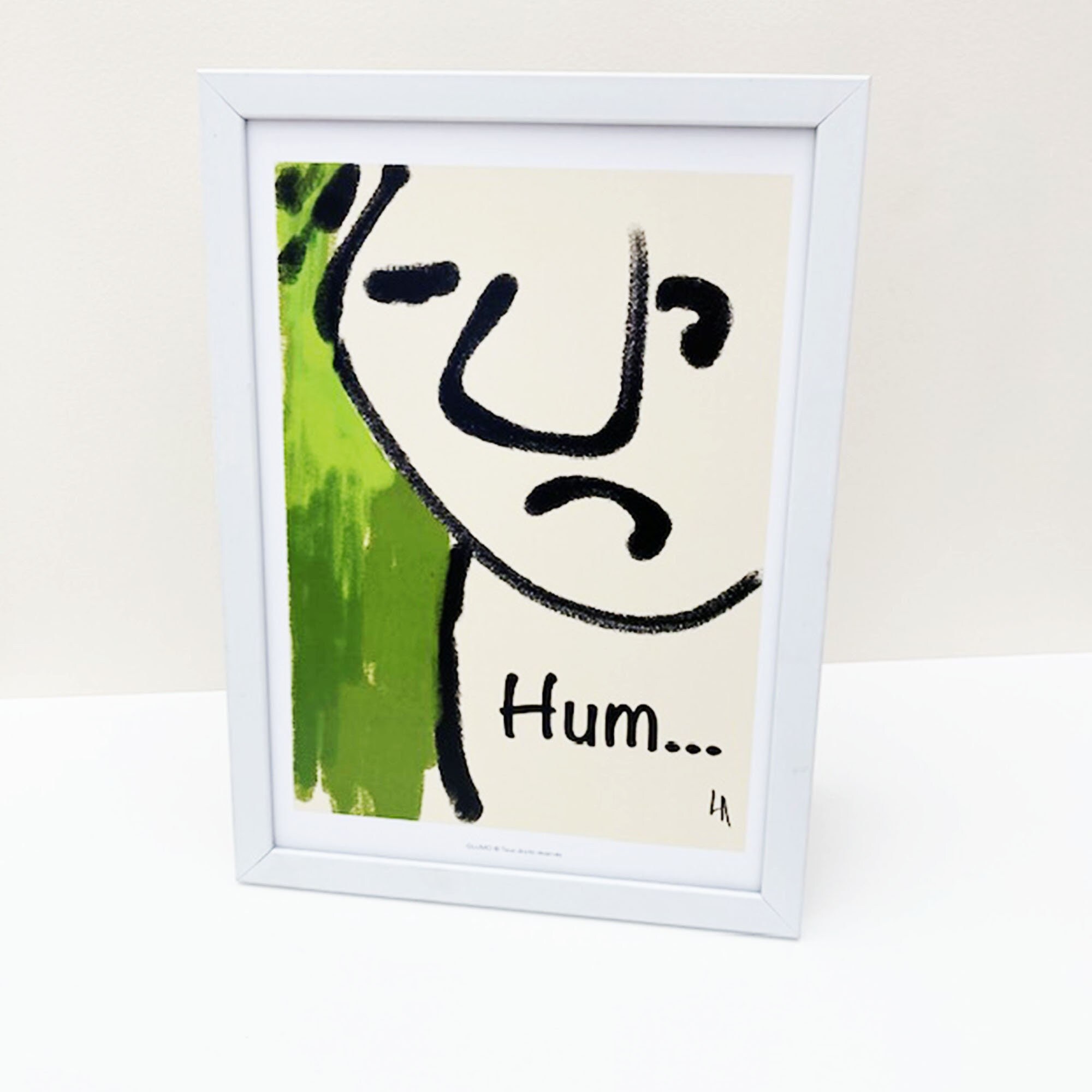 Funny & Original Little Print Poster Of The French Collectible Character Glumo