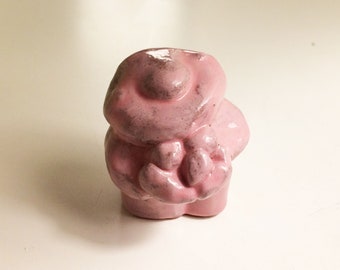 original and artistic charming GLUMO character figurine in ceramic