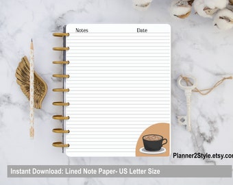 8 5 x 11 lined note paper faith lined paper planner inserts etsy
