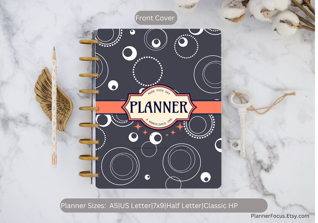 Printable Planner Cover Printable Planner Covers Happy Planner Cover ...