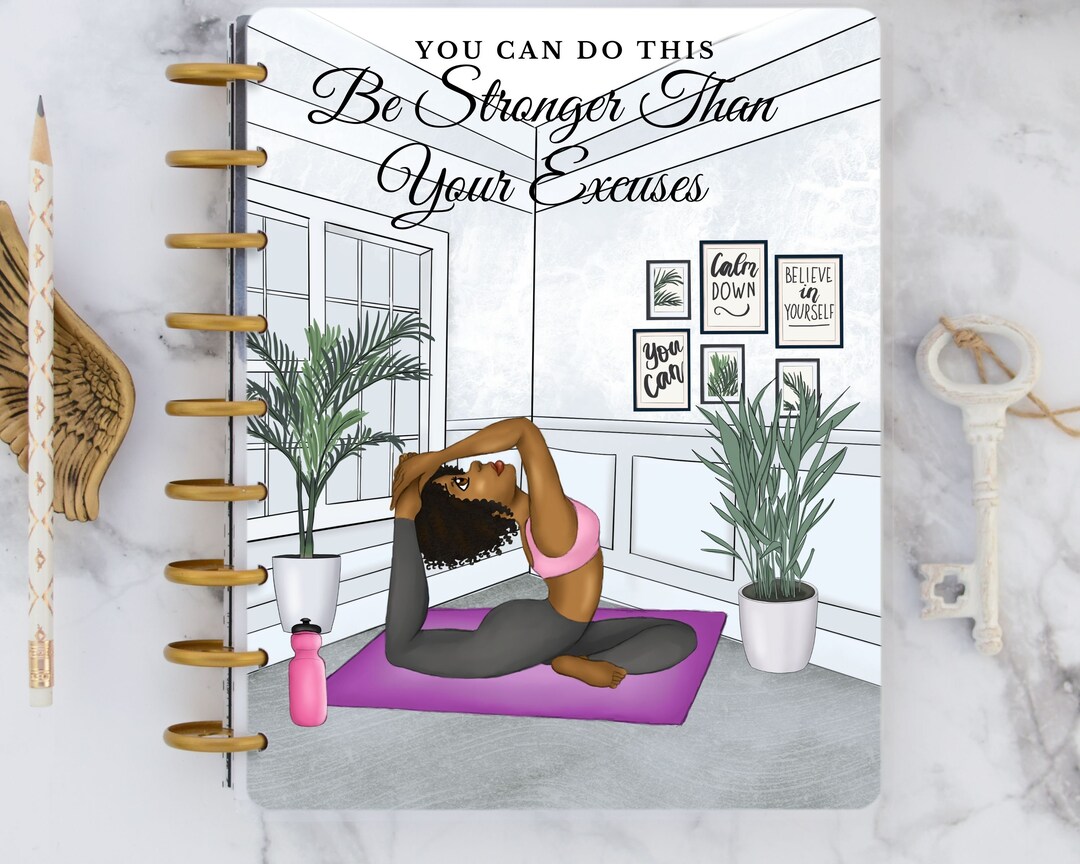PRINTABLES Happy Planner Printable Cover Planner Dashboards Yoga ...