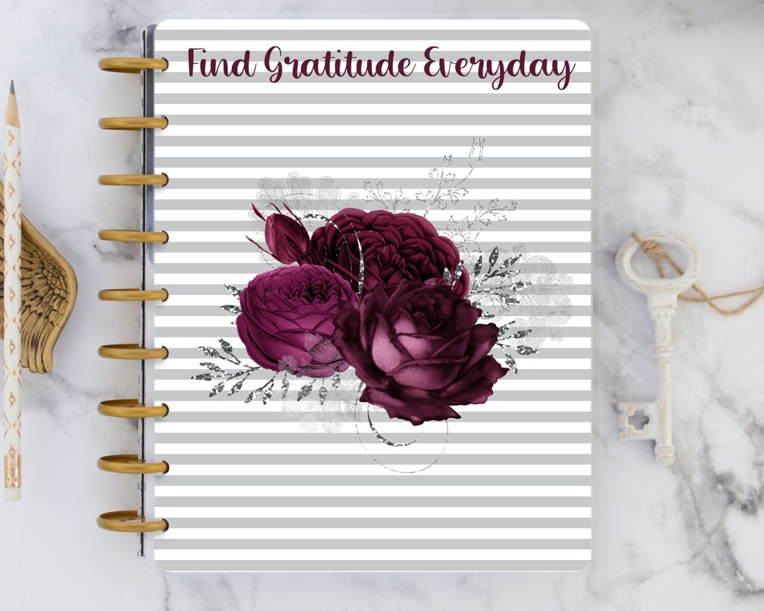 PRINTABLES Happy Planner Printable Cover Planner Dashboards Gratitude ...